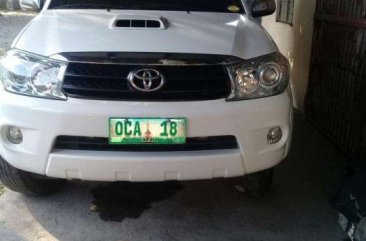 Toyota Fortuner Diesel 4x4 White For Sale 