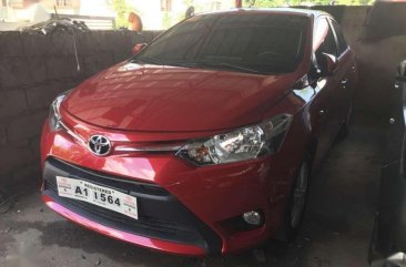 2017 Vios 13 E Red Mettalic Manual Tranny