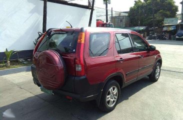 2002 Honda CRV Gen 2 Manual Red SUV For Sale 