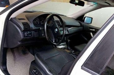 BMW X5 2001 White SUV Very Fresh For Sale 