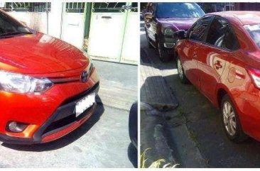 Toyota Vios E Orange AT 2015 for sale 