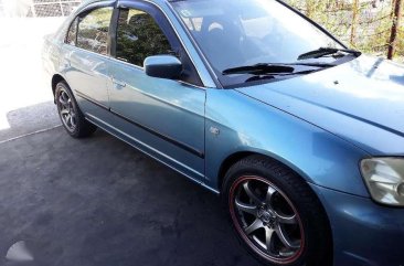 Honda Civic Dimenssion 2002 Blue Sedan For Sale 