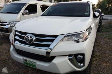 2017 Toyota Fortuner G automatic pearl white for sale 