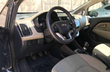 Kia Rio 2016 Manual Top of the Line Blue For Sale 