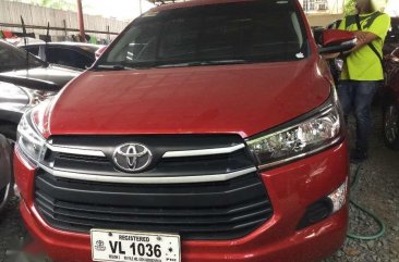 2017 Toyota Innova 2.8 J Manual Red for sale 