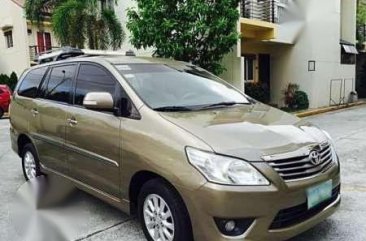 Toyota Innova 2012 G Diesel Brown SUv For Sale 