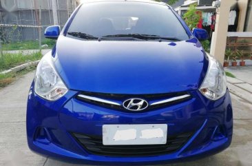 Hyundai Eon Glx 2016 Manual Blue HB For Sale 