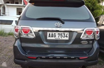 2014 Toyota Fortuner 4x2 G FOR SALE