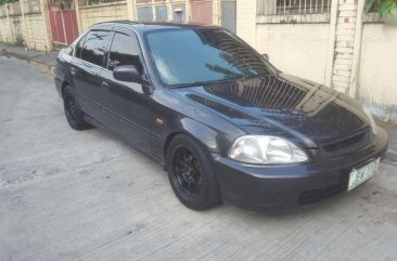 1996 Honda Civic AT Black Sedan For Sale 