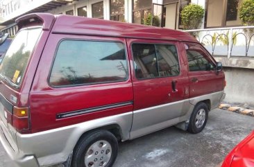 Toyota Lite Ace Red Van Top of the Line  For Sale 