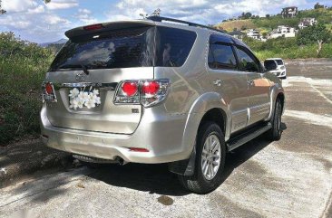 Toyota Fortuner 4x2 2013 Silver SUV For Sale 