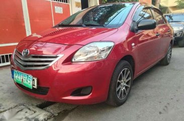 2010 Toyota Vios 1.3 J  Manual Red For Sale 