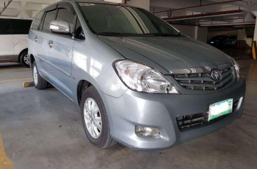 2009 Toyota Innova 2.5G Blue Gray AT Diesel FOR SALE