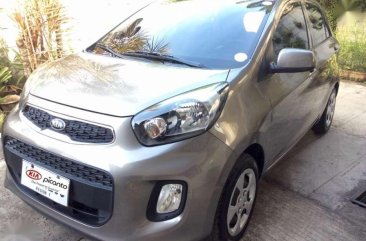 2015 Kia Picanto MT Gray Hatchback For Sale 