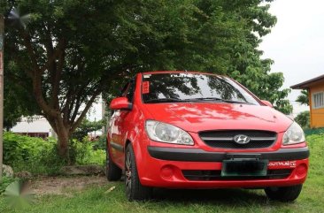 Hyundai Getz AT 2010 1.4L Red Hb For Sale 