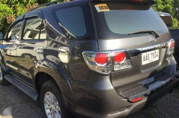 2014 Toyota Fortuner 2-5 G 4x2 Manual Gray FOR SALE