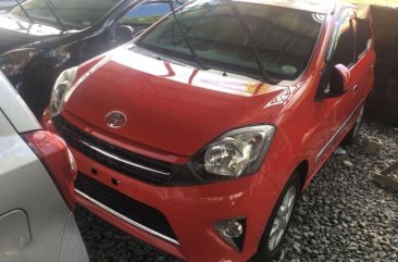 2015 Toyota Wigo G Red Automatic Transmission for sale