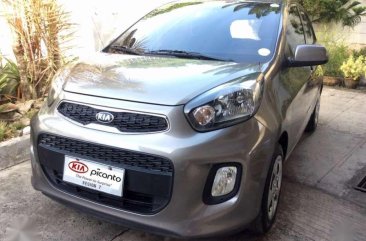 2015 Kia Picanto MT Gray Hatchback For Sale 