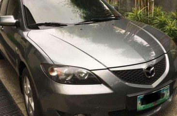 Mazda 3 1.6L 2007 Gray Well Maintained For Sale 