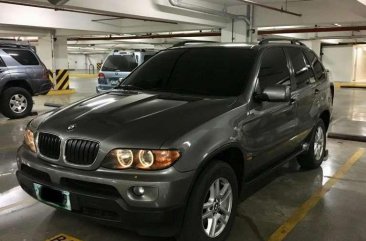 BMW X5 3.0 Diesel 2005 Gray SUV For Sale 