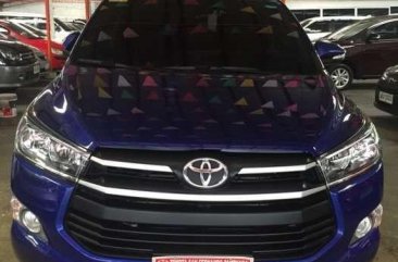 2017 toyota Innova E AT DSL Blue For Sale 