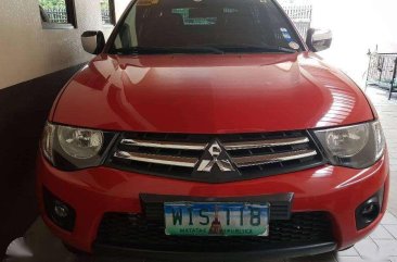 2013 Mitsubishi Strada GLX-V Red For Sale 