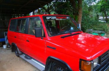 Toyota Tamaraw FX 1996 Red SUV For Sale 