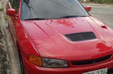 1997 Mitsubishi Lancer EL Red Sedan For Sale 