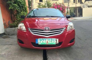 2010 Toyota Vios 1.3 J  Manual Red For Sale 