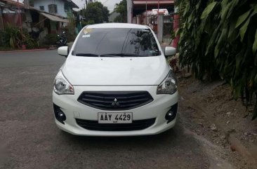 Mitsubishi Mirage G4 2014 Manual White For Sale 