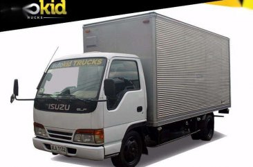 Isuzu Elf Aluminum Van White Fresh For Sale 