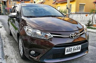 Toyota Vios 1.3 E 2016 Brown Sedan For Sale 