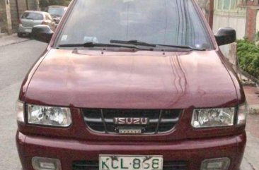 2002 Isuzu Crosswind XTO Red SUV For Sale 