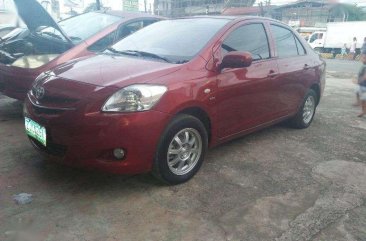 Fresh Toyota Vios 2007 Red Sedan For Sale