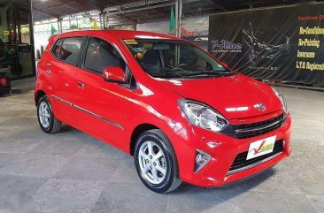 2015 Toyota Wigo G 1.0 AT Red Hb For Sale 