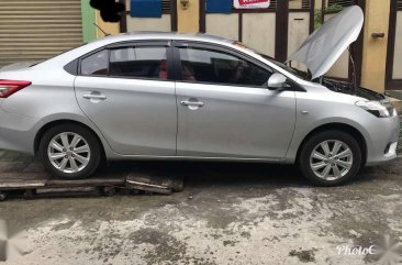 Toyota Vios 1.3E AT 2015 Silver Sedan For Sale 