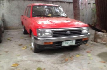 Toyota Hilux Manual Top of the Line Red For Sale 