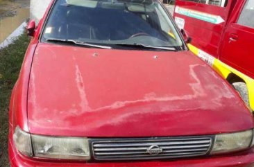 Nissan Sentra 2000 Manual Red Sedan For Sale 