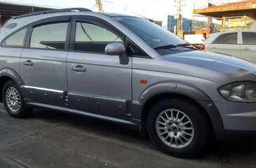 Ssangyong Stavic 2006 AT Silver SUV For Sale 