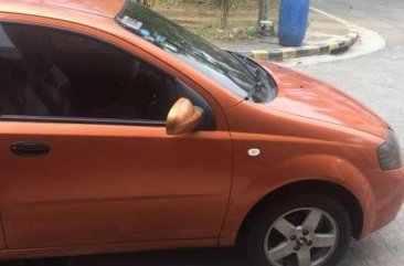 Chevrolet Aveo AT 2007 Orange HB For Sale 