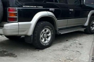 Mitsubishi Pajero 1995 4x4 Manual Black For Sale 