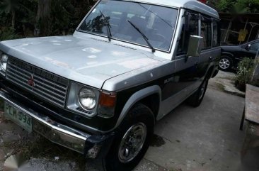 1989 Mitsubishi Pajero Silver SUV For Sale 