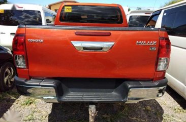 2016 Toyota Hilux 4x2 G Automatic Orange For Sale 