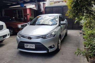 2015 Toyota Vios E 1.3 Automatic Silver For Sale 