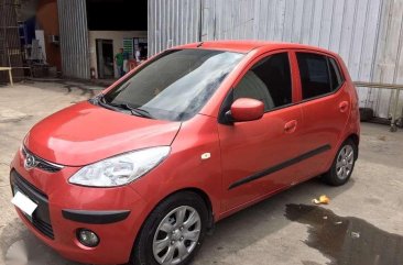 Hyundai i10 red hatchback 2008 FOR SALE