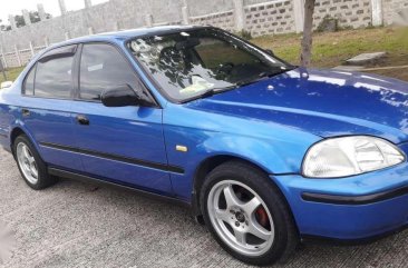 Honda Civic LXi 1996 Manual Blue Sedan For Sale 