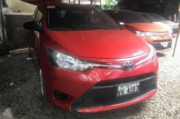 2017 Toyota Vios J Red Manual Transmission FOR SALE