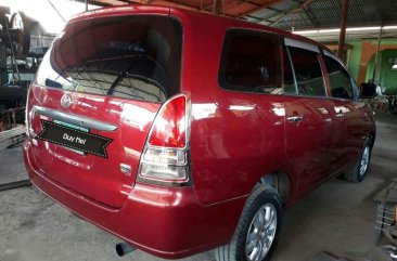 Toyota Innova J Diesel 2006 Red For Sale 