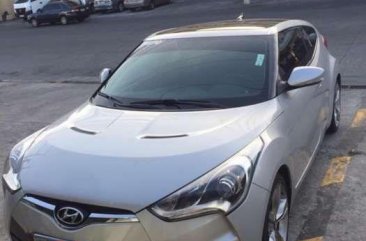 2013 Hyundai Veloster AT Silver For Sale 