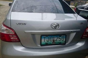 2012 MODEL Toyota Vios Silver ( CASA MAINTAINED ) FOR SALE